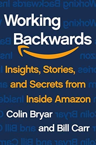 Book cover of Working Backwards by Colin Bryar and Bill Carr