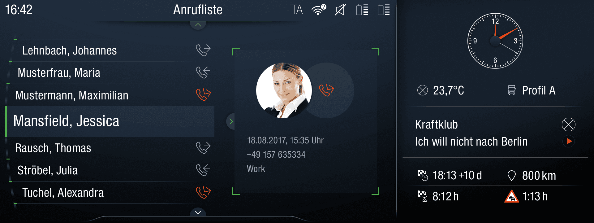 Wide MAN HMI concept development screen